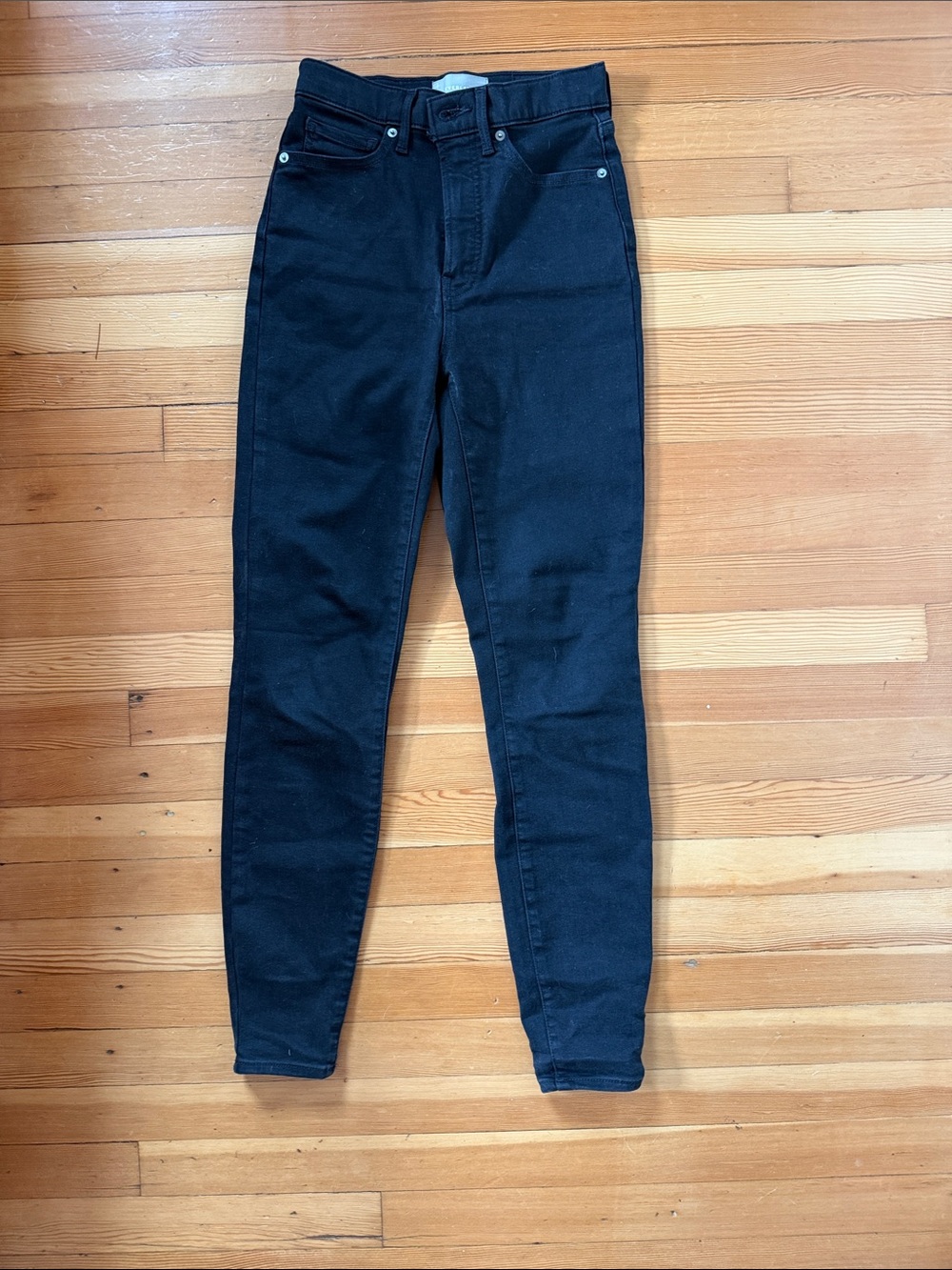 Everlane The Way High Skinny Jean 27 Black
